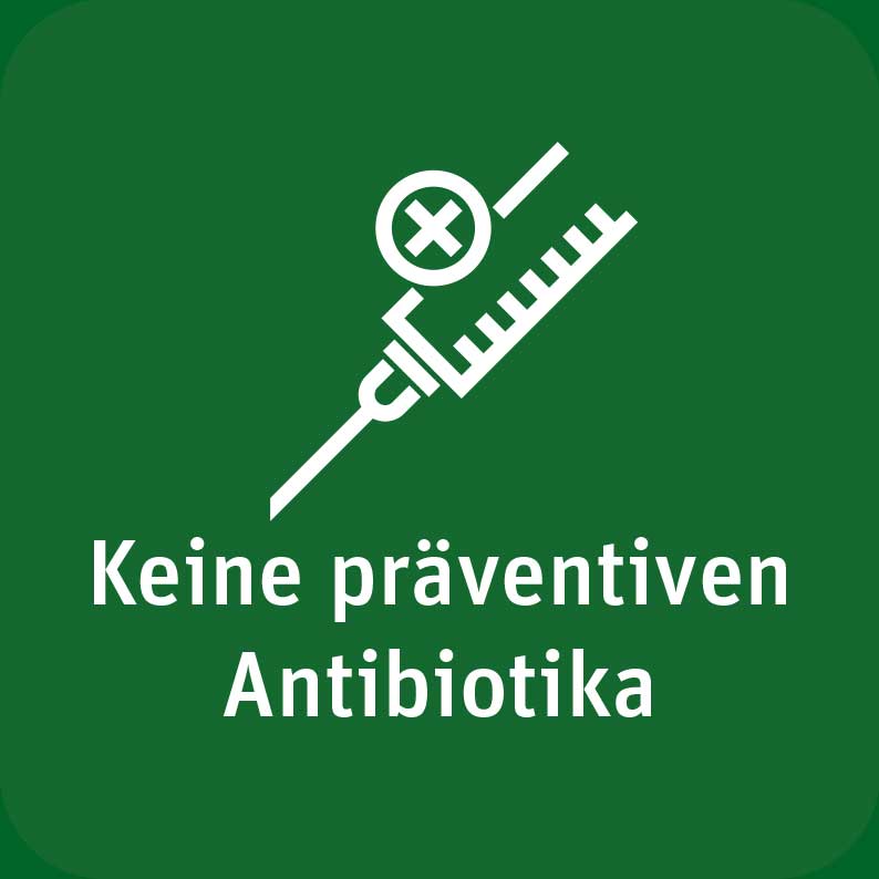 kein Antibiotika
