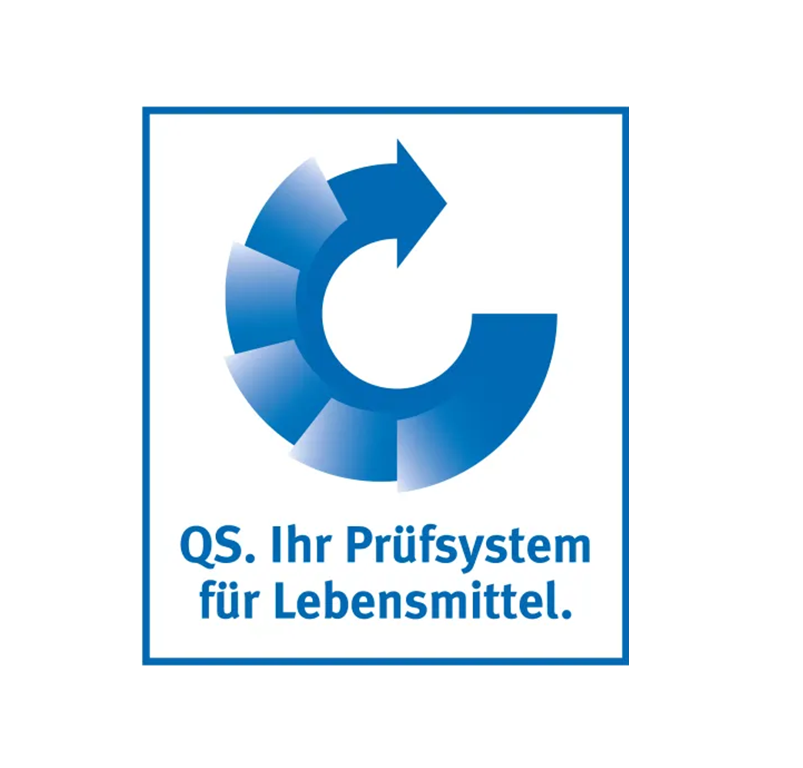 Logo QS Prüfsystem für Lebensmittel